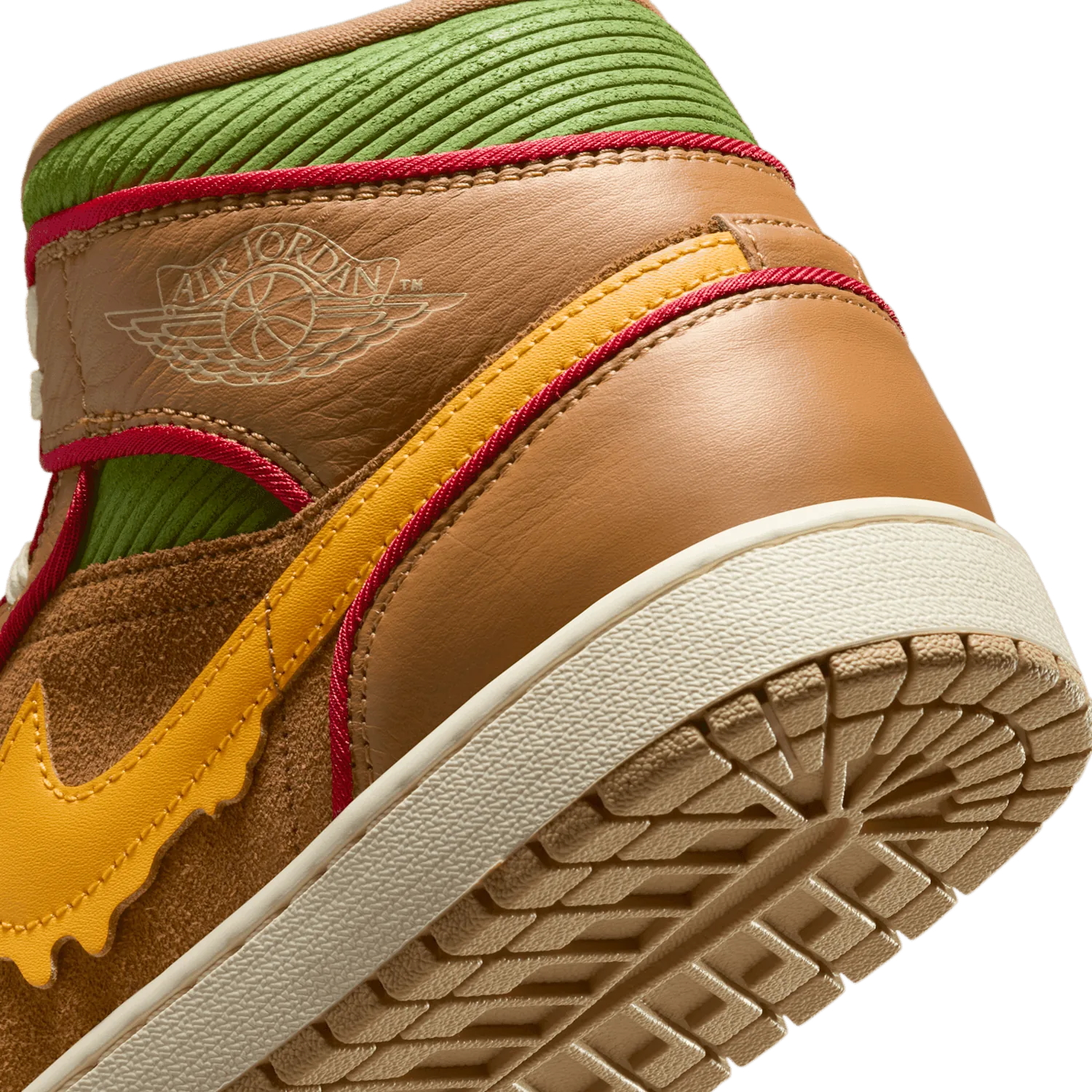 Air Jordan 1 Mid SE Flax Sesame image 6