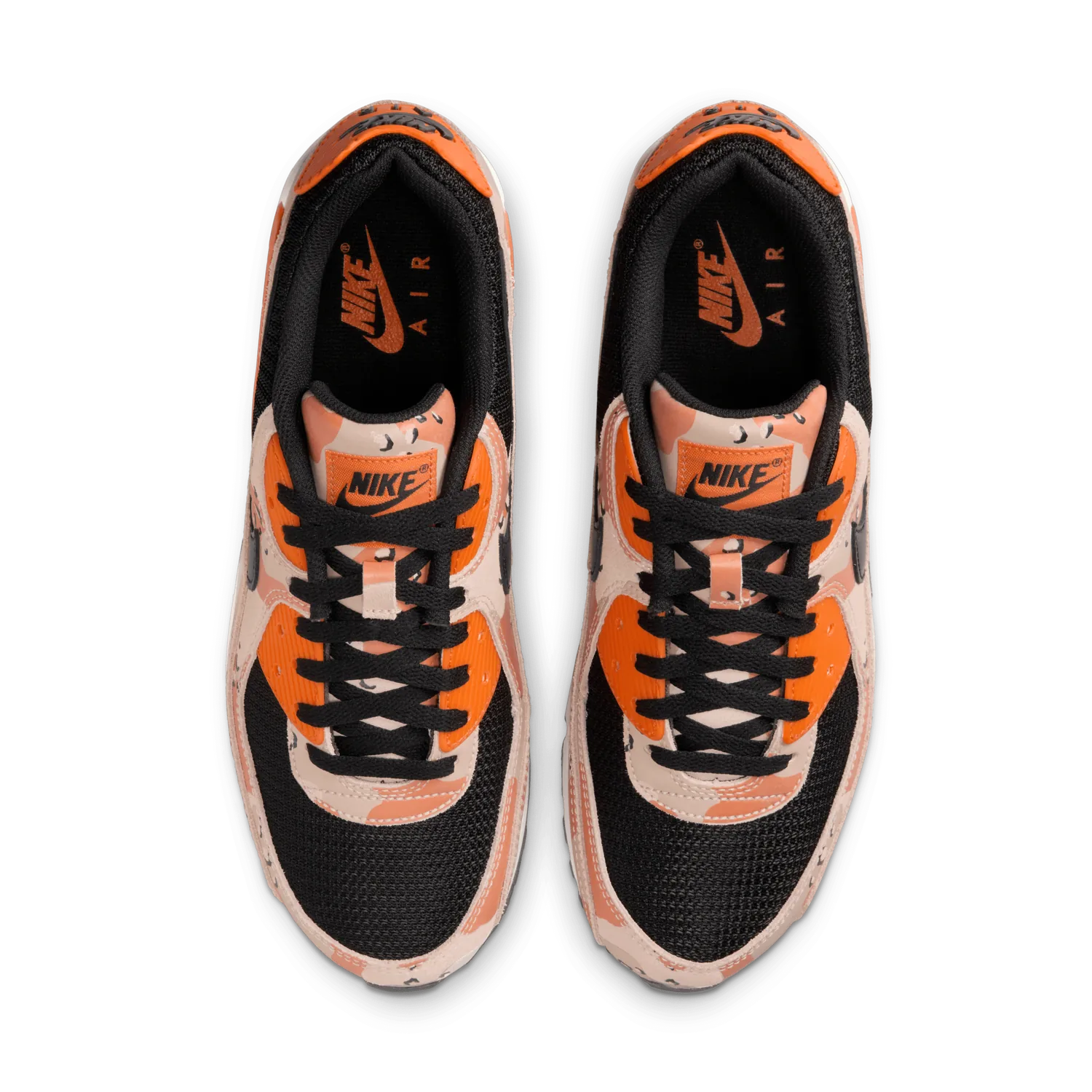 Nike Air Max 90 Camo Bio Beige Safety Orange image 5