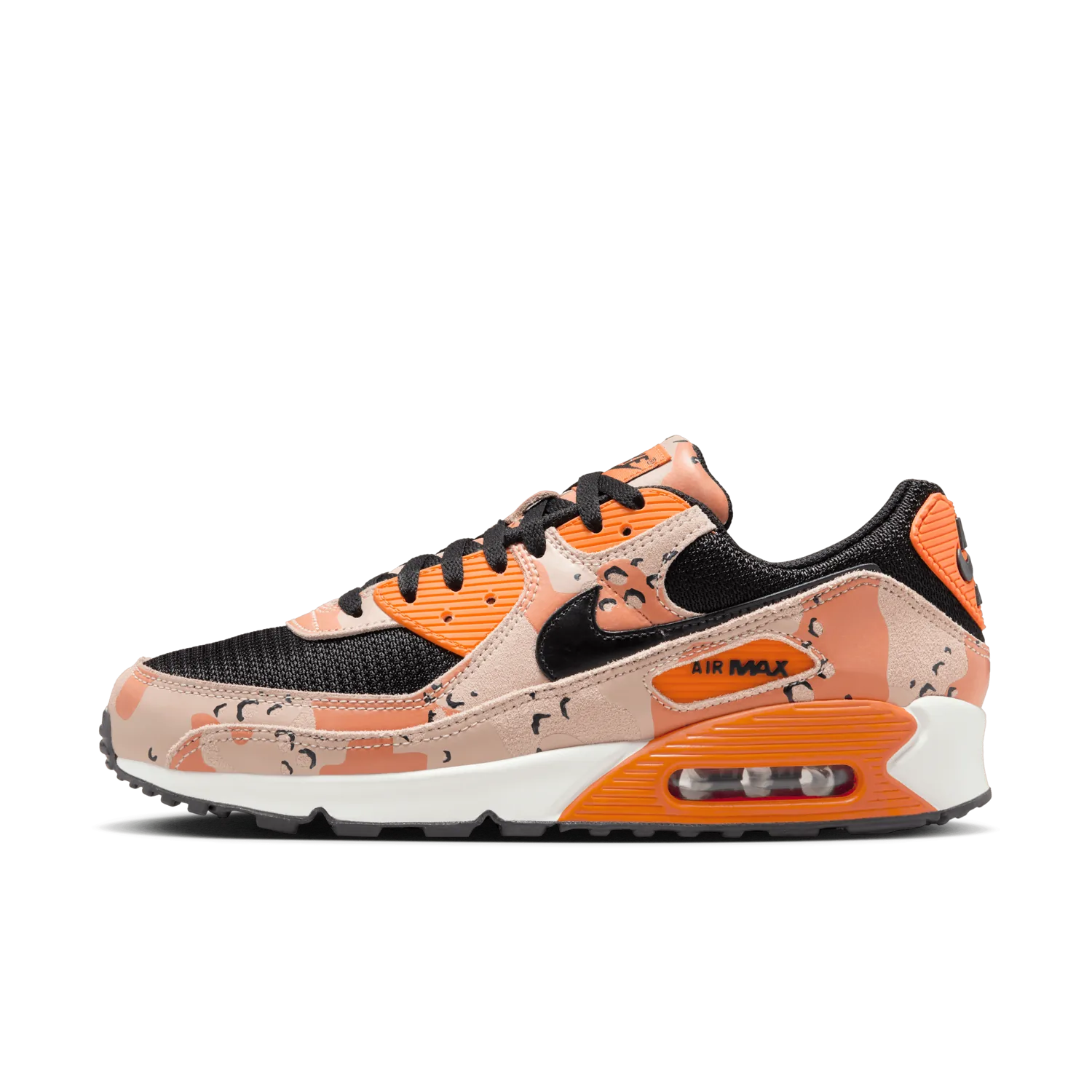 Nike Air Max 90 Camo Bio Beige Safety Orange image 6