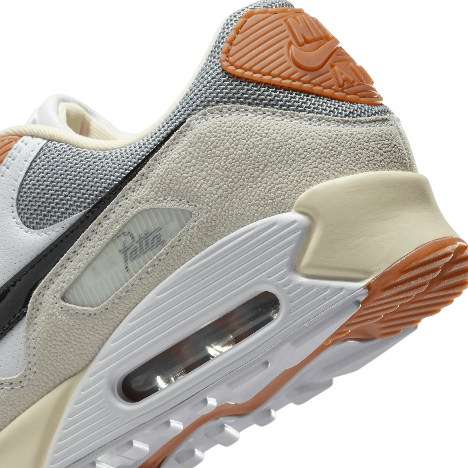 Nike Air Max 90 Waves Patta Particle Grey Coconut Milk image 3