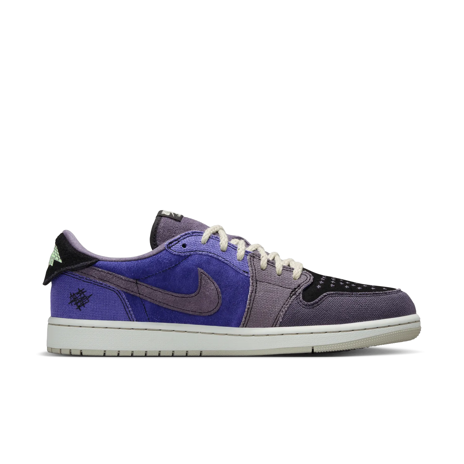 Air Jordan 1 Retro Low OG Zion Williamson Voodoo Regency Purple image 2