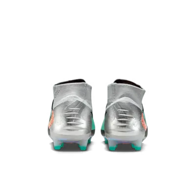 Nike Phantom 6 High Elite AG Chrome Black