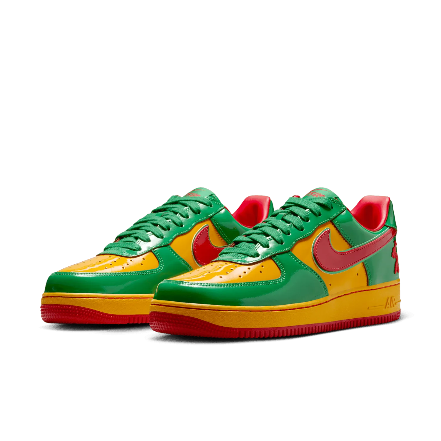 Nike Air Force 1 Low Lil Yachty Lucky Green University Gold image 4