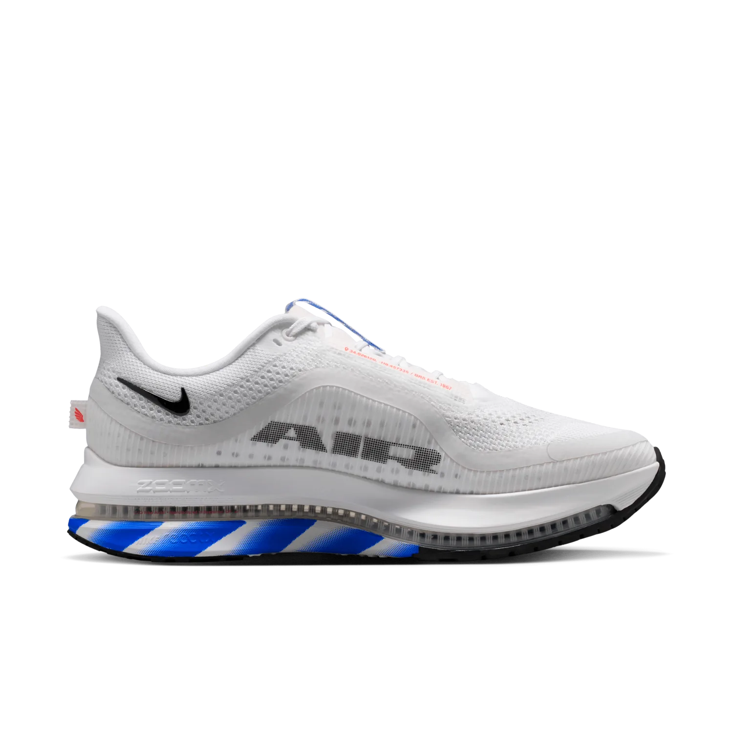 Nike Pegasus Premium CM White Racer Blue image 5