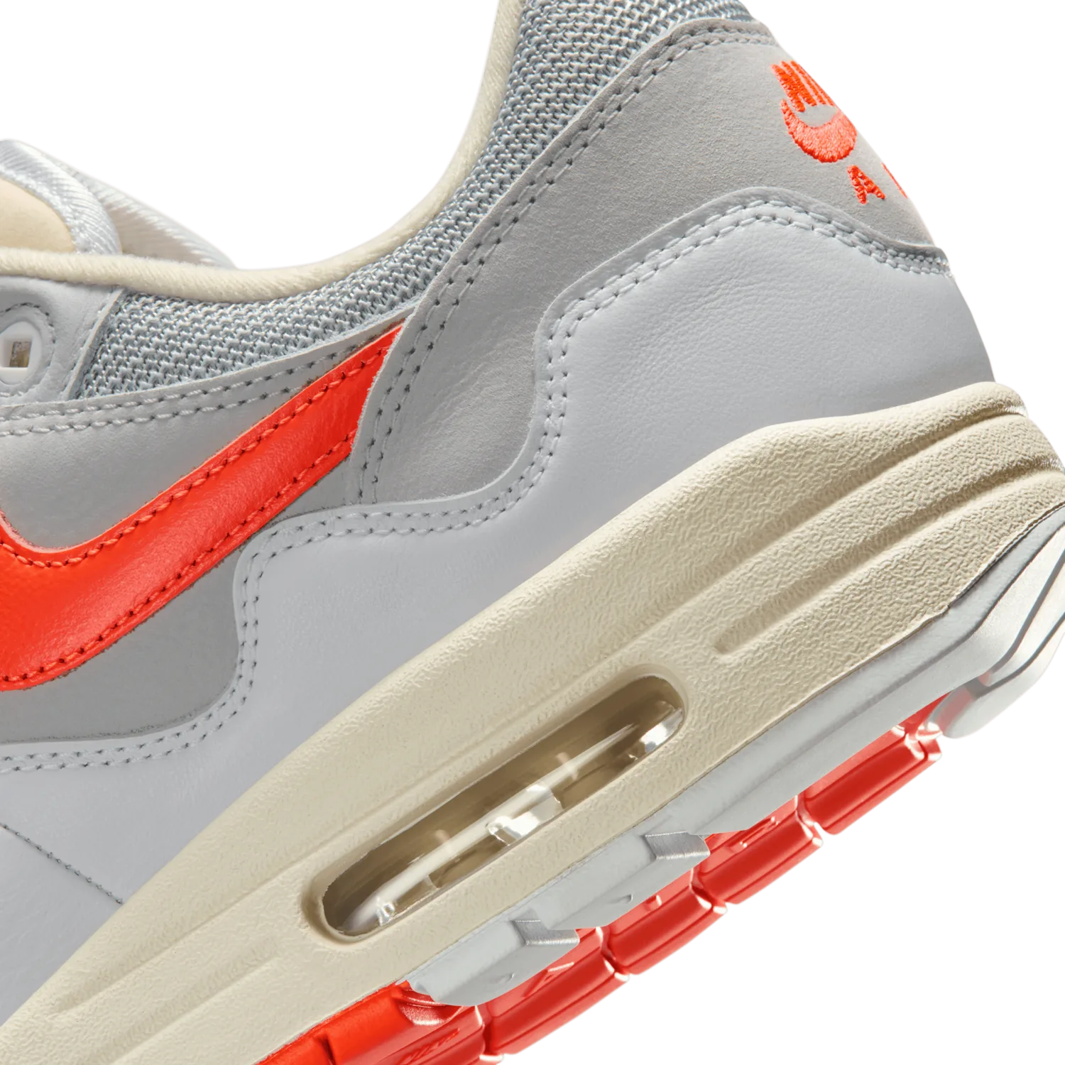Nike Air Max 1 Waves Patta White Hyper Crimson image 11