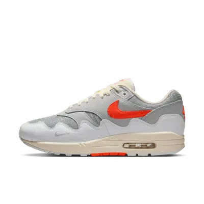 Nike Air Max 1 Waves Patta White Hyper Crimson