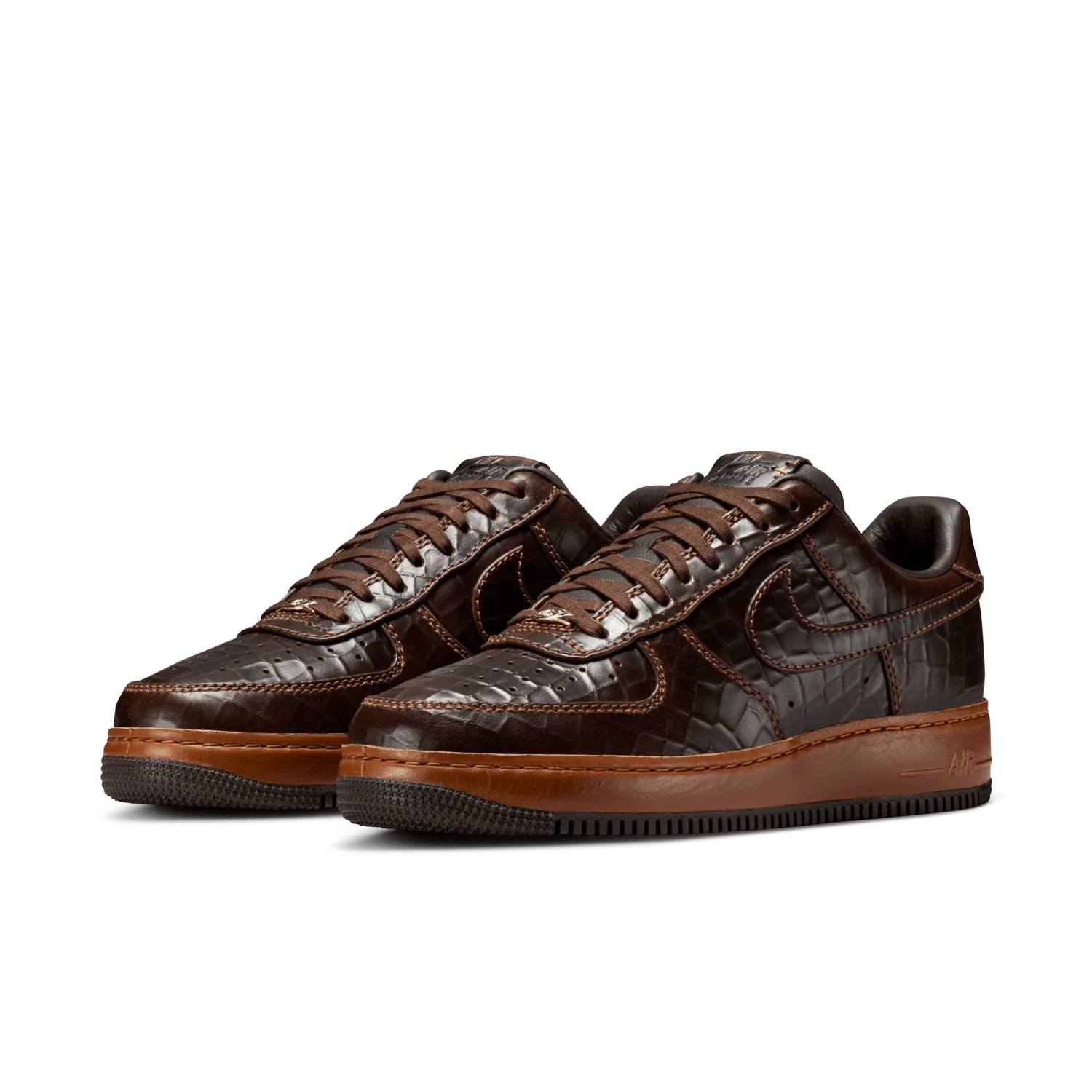 Nike Air Force 1 Low Brown Croc image 4