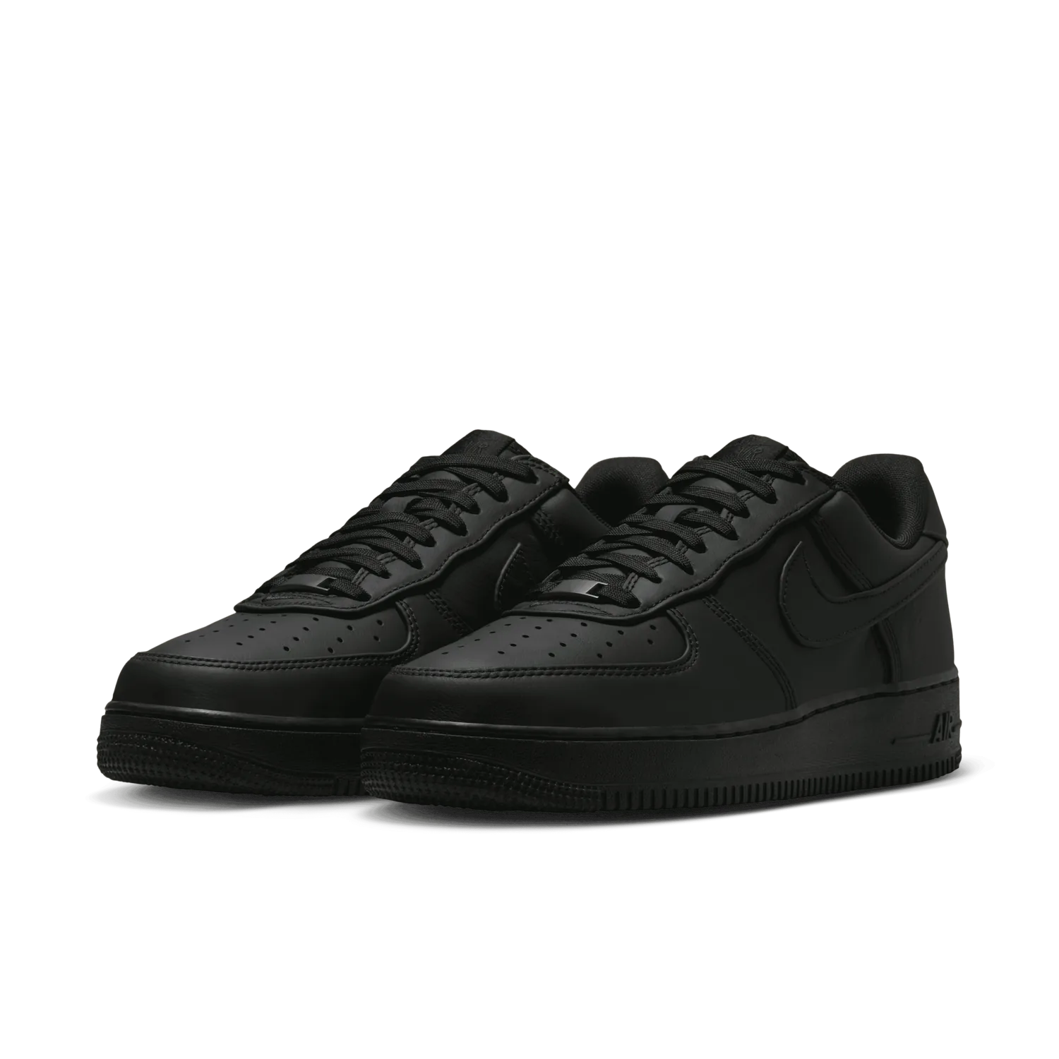 Nike Air Force 1 Low Retro Premium Triple Black image 3