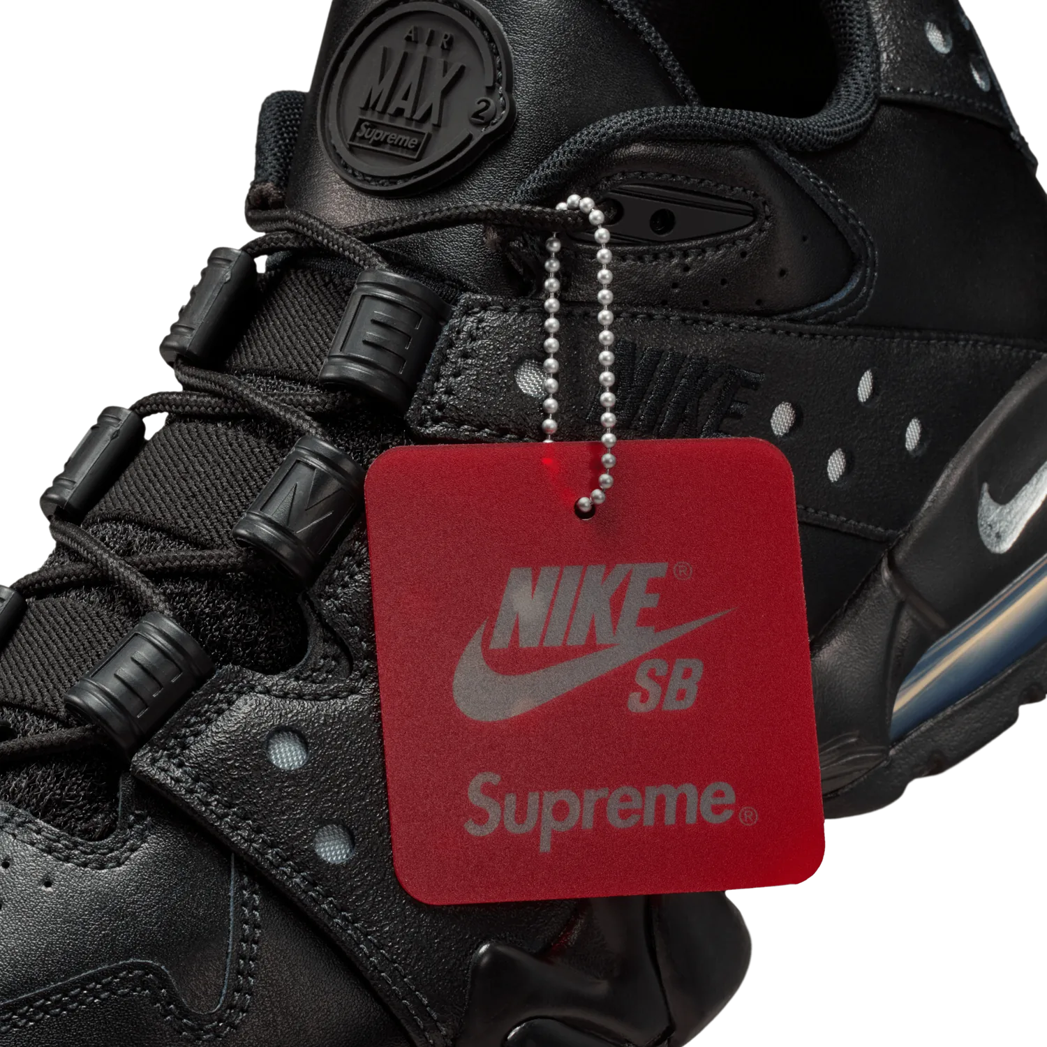 Nike SB Air Max CB '94 Supreme Black image 2