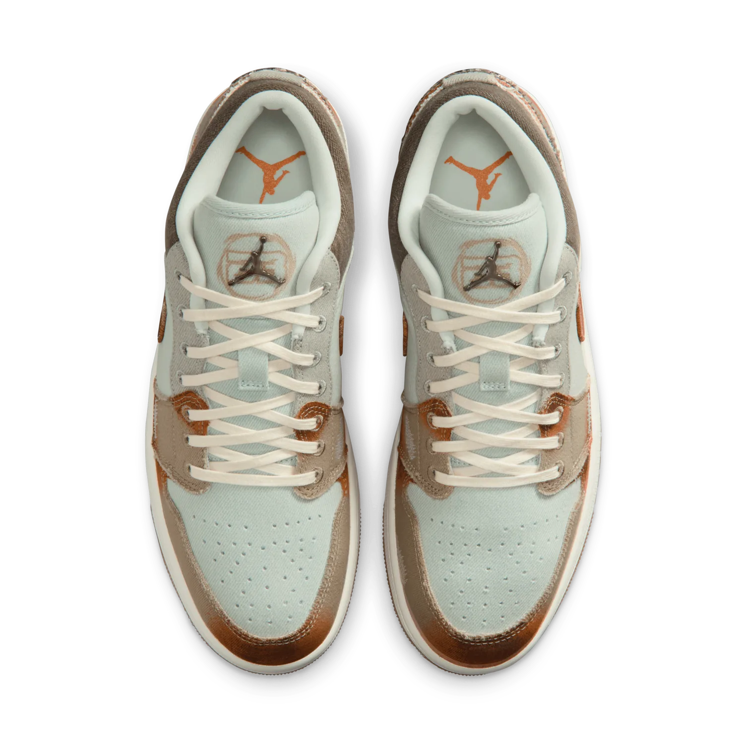 Air Jordan 1 Low SE Rust Canvas image 11