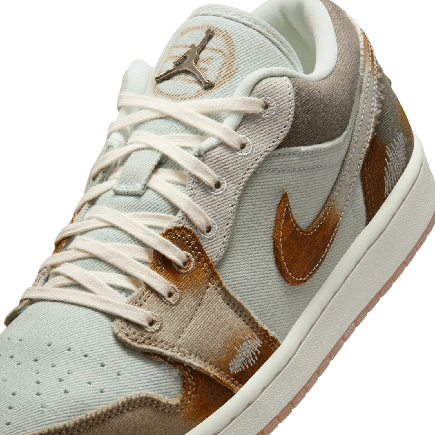 Air Jordan 1 Low SE Rust Canvas image 19