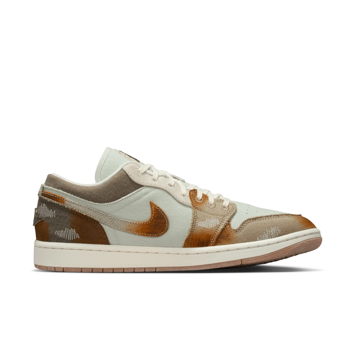 Air Jordan 1 Low SE Rust Canvas image 38