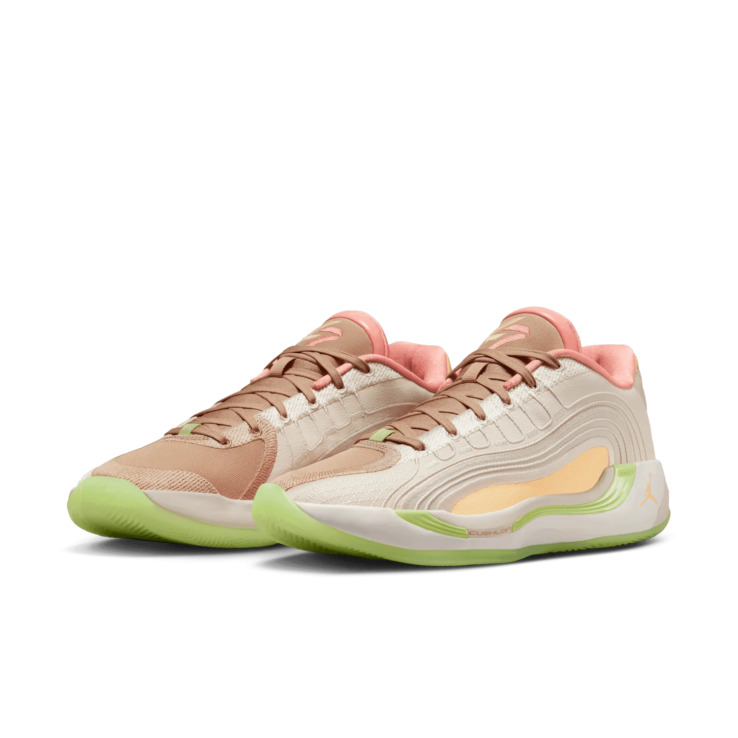 Jordan Luka 4 Light Orewood Brown Tangerine image 2