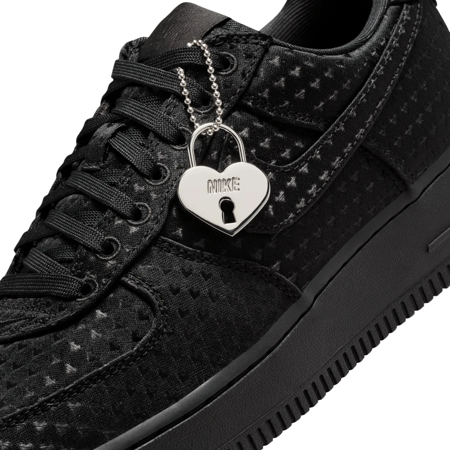 Nike Air Force 1 Low Valentine's Day Triple Black image 10