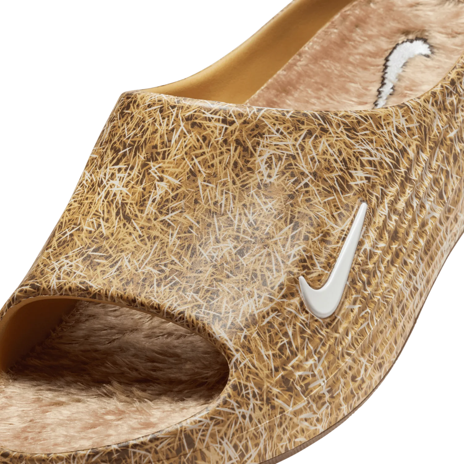 Nike ReactX Rejuven8 Slide .SWOOSH Wheat image 8