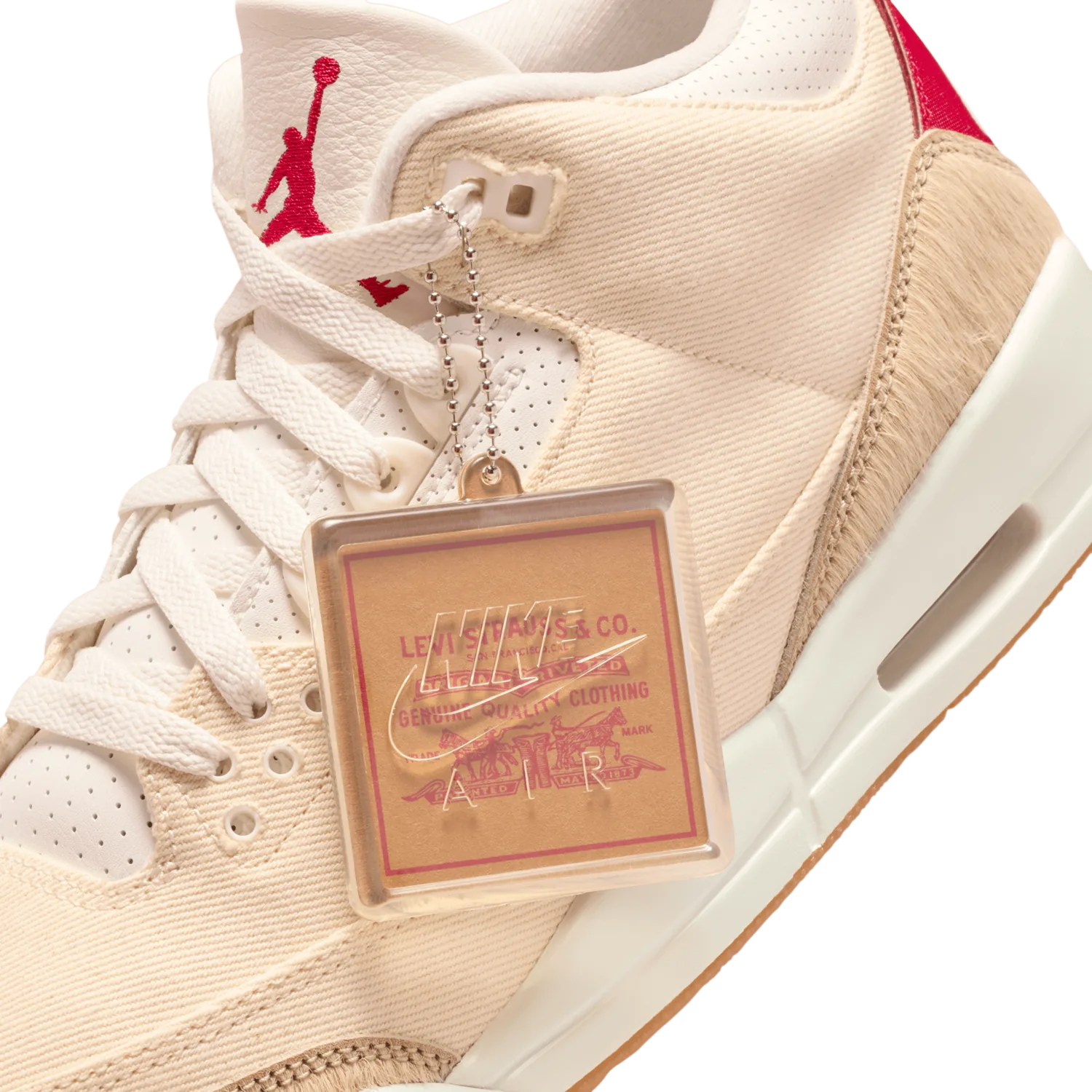 Air Jordan 3 Retro Levi's Lunar New Year image 9