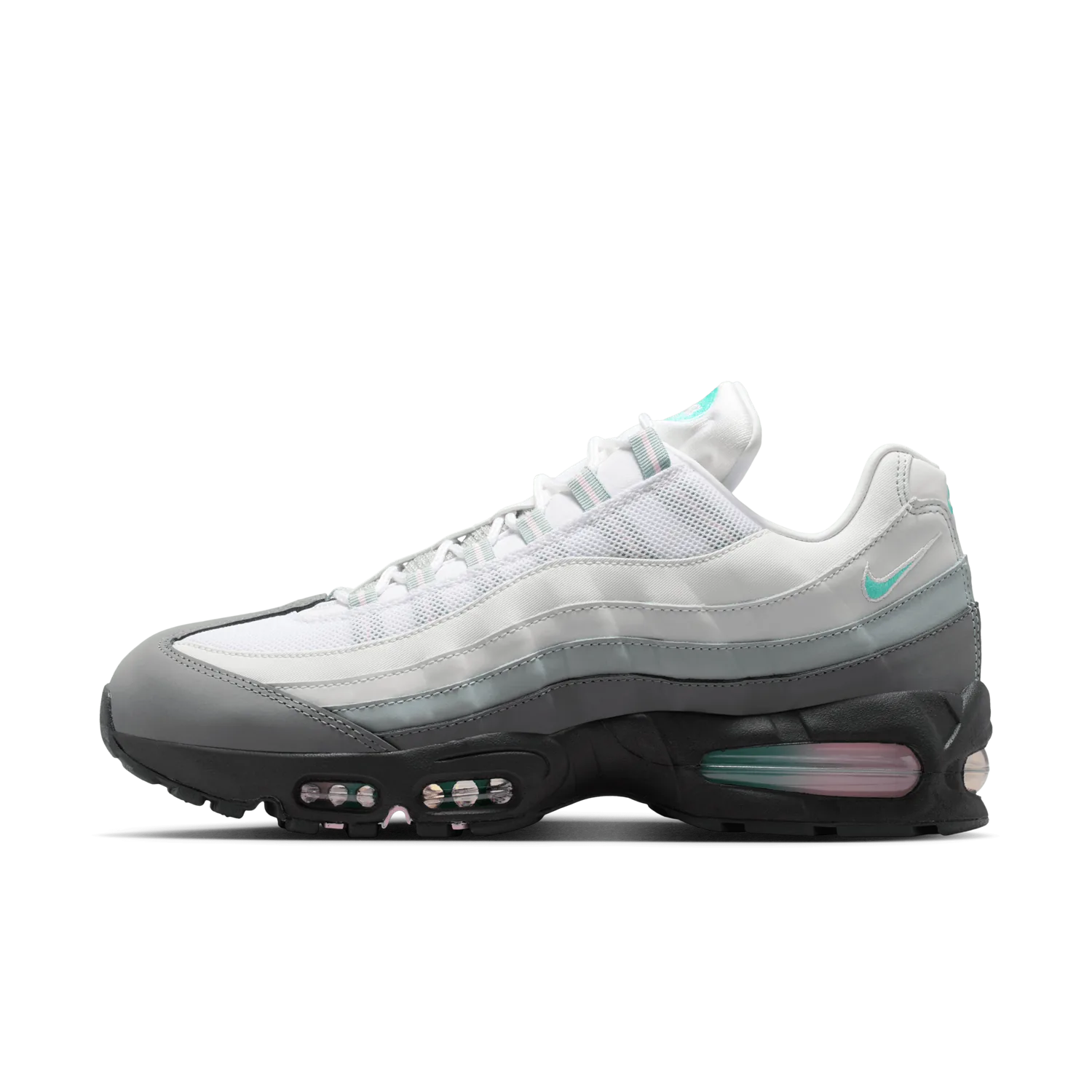 Nike Air Max 95 Big Bubble White Hyper Turquoise image 2
