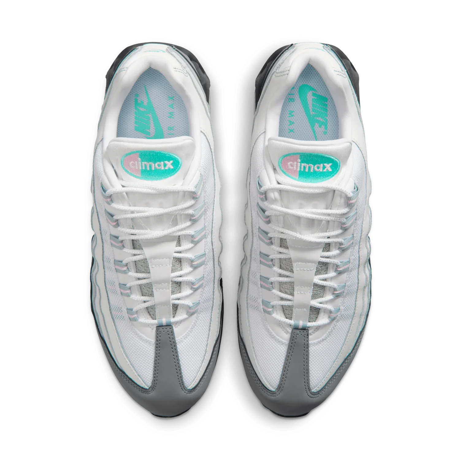 Nike Air Max 95 Big Bubble White Hyper Turquoise image 5