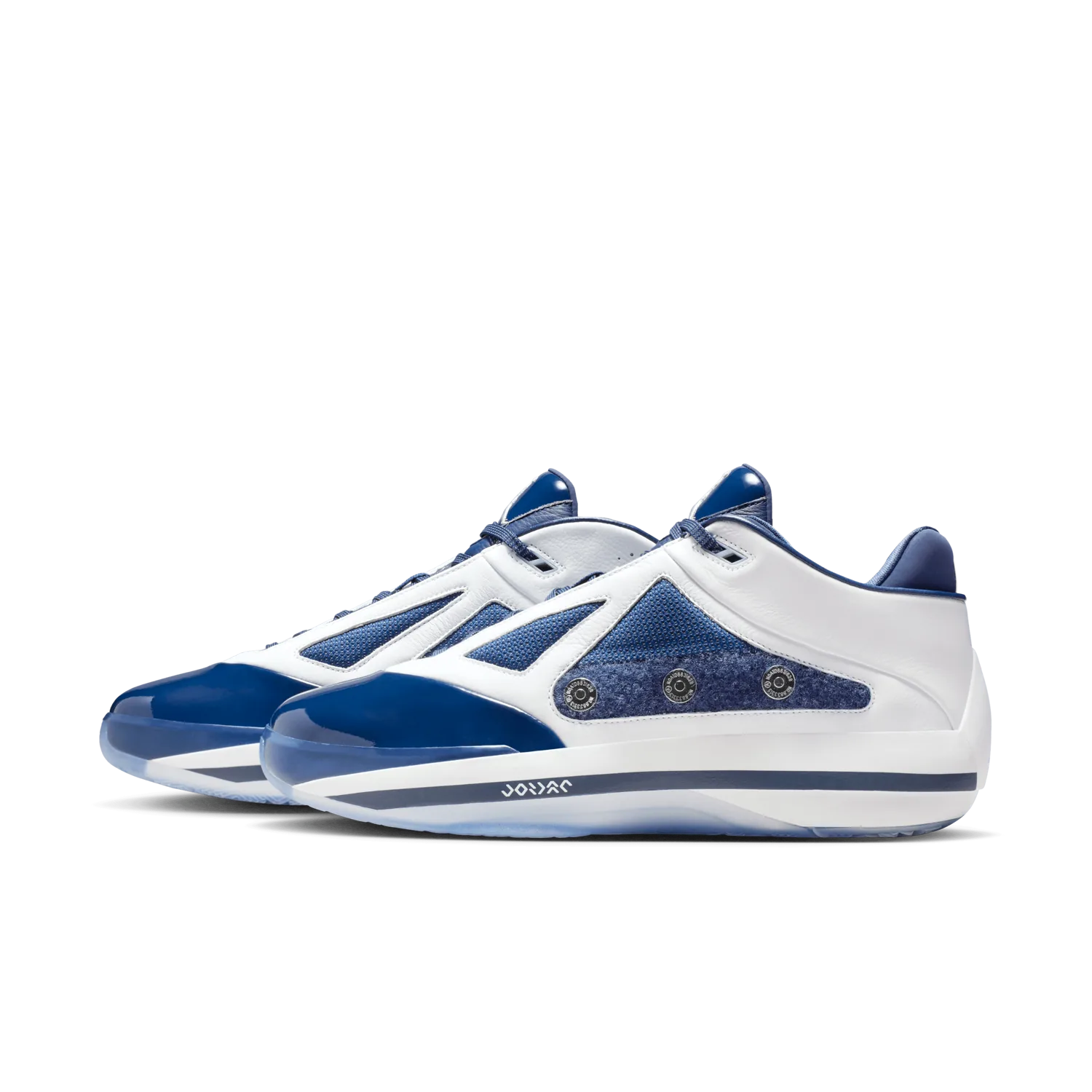 Air Jordan 4016 White Midnight Navy image 8