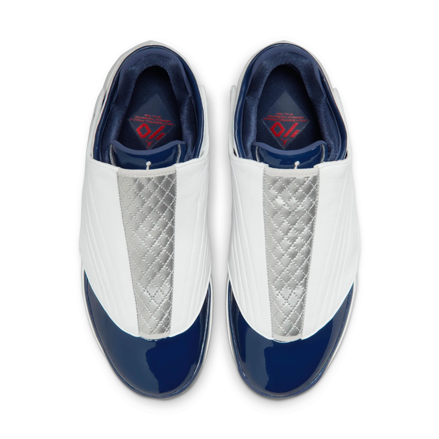 Air Jordan 4016 White Midnight Navy image 12