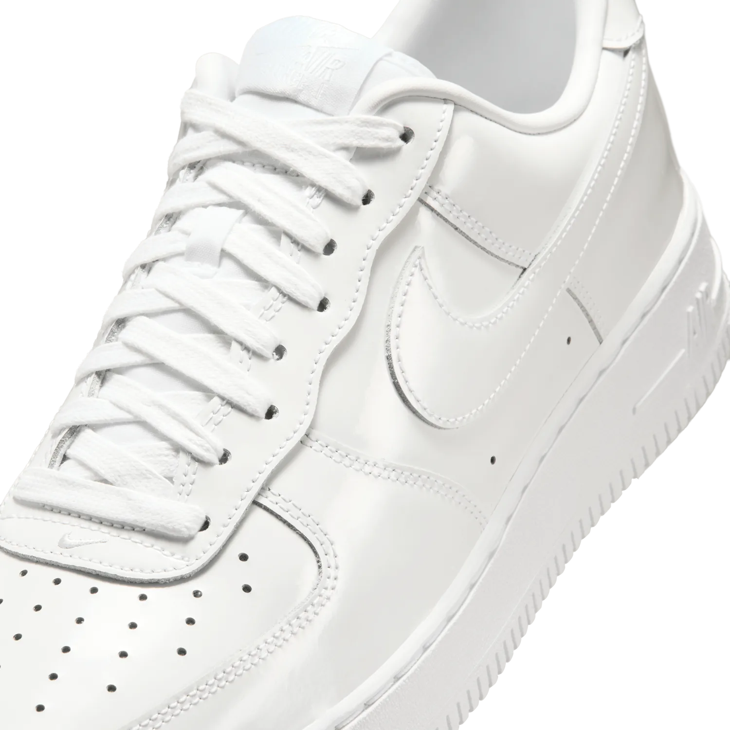 Nike Air Force 1 Low Patent Leather Premium White image 8