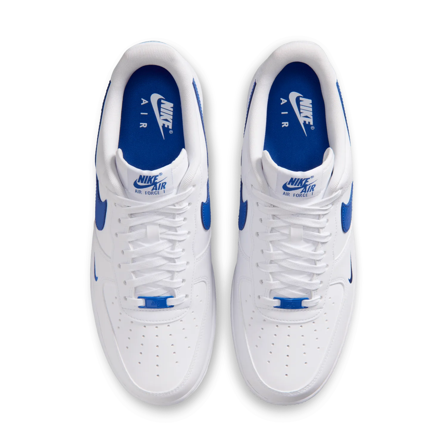 Nike Air Force 1 Low '07 Carbon Fiber Swoosh White Game Royal image 5