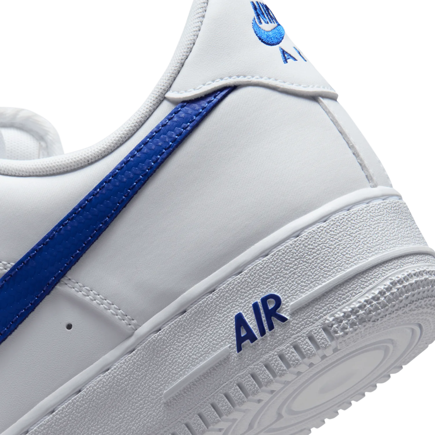 Nike Air Force 1 Low '07 Carbon Fiber Swoosh White Game Royal image 9