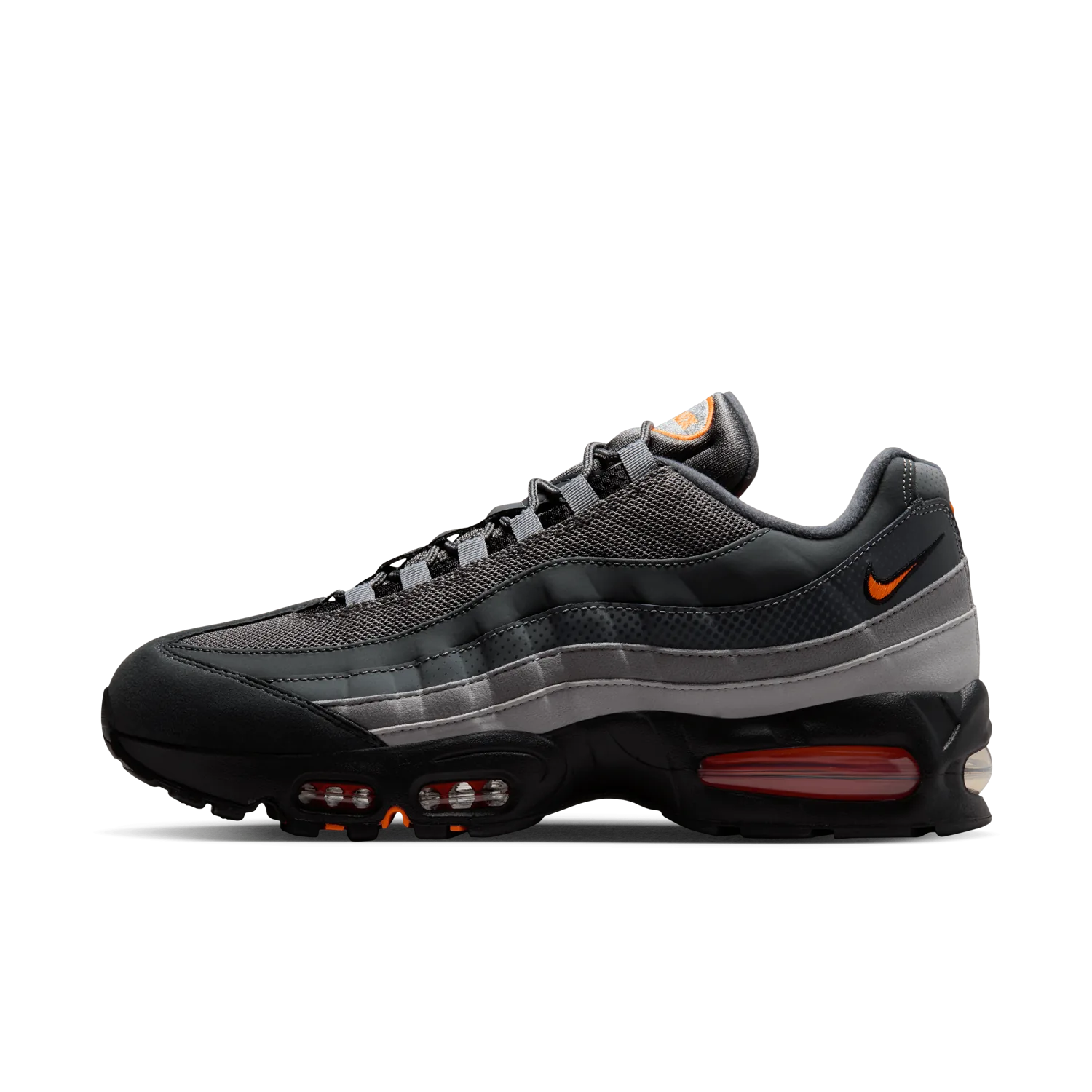 Nike Air Max 95 Big Bubble Black Total Orange image 2