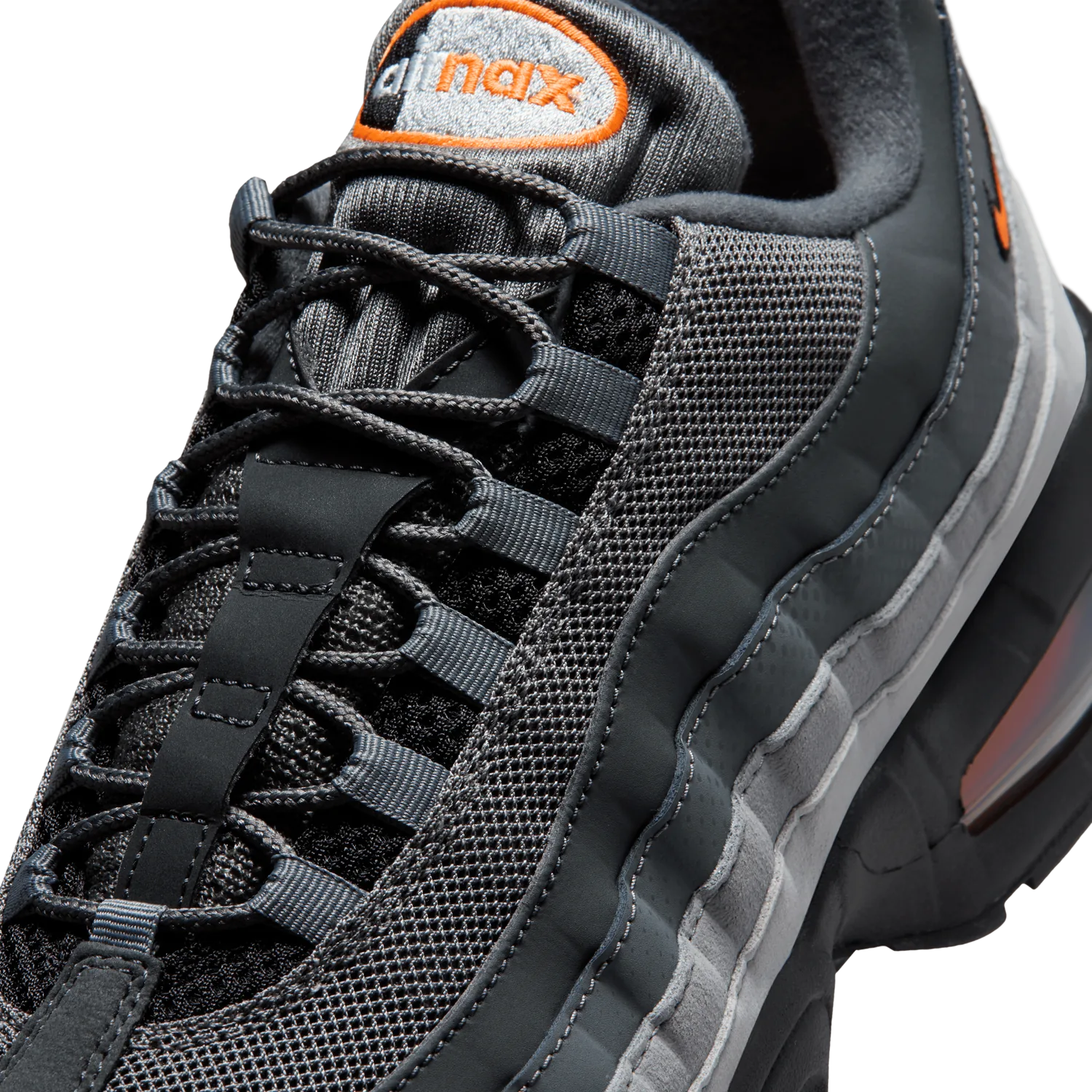Nike Air Max 95 Big Bubble Black Total Orange image 8