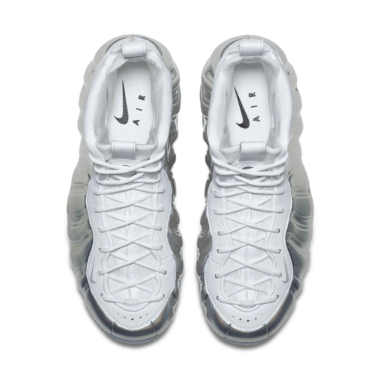 Nike Air Foamposite One Chrome White (W) image 3