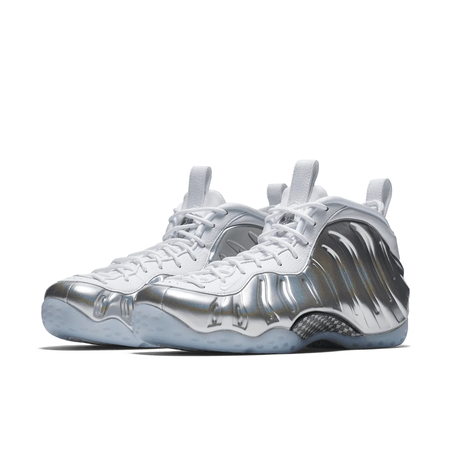 Nike Air Foamposite One Chrome White (W) image 4