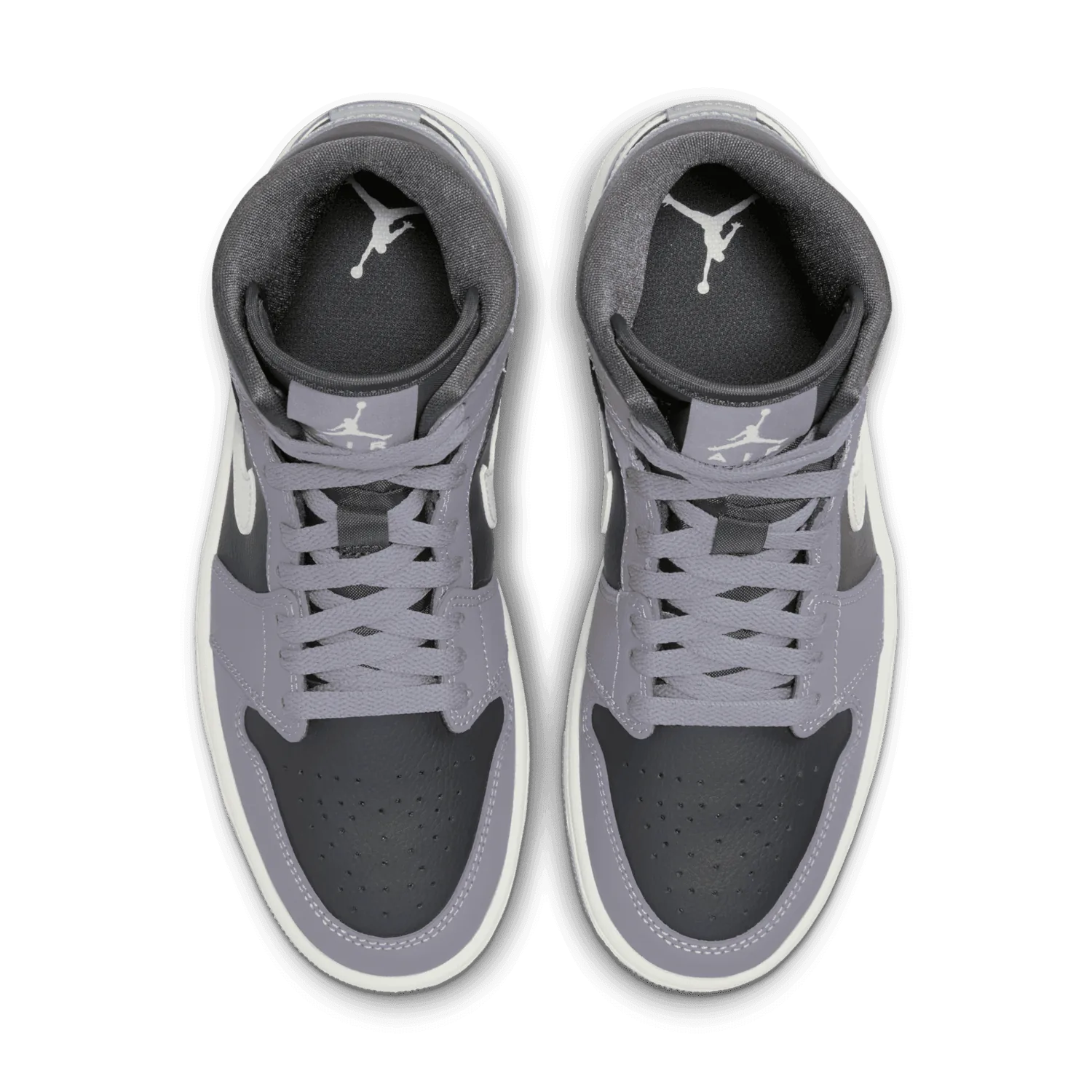 Air Jordan 1 Mid Cement Grey Anthracite (W) image 3
