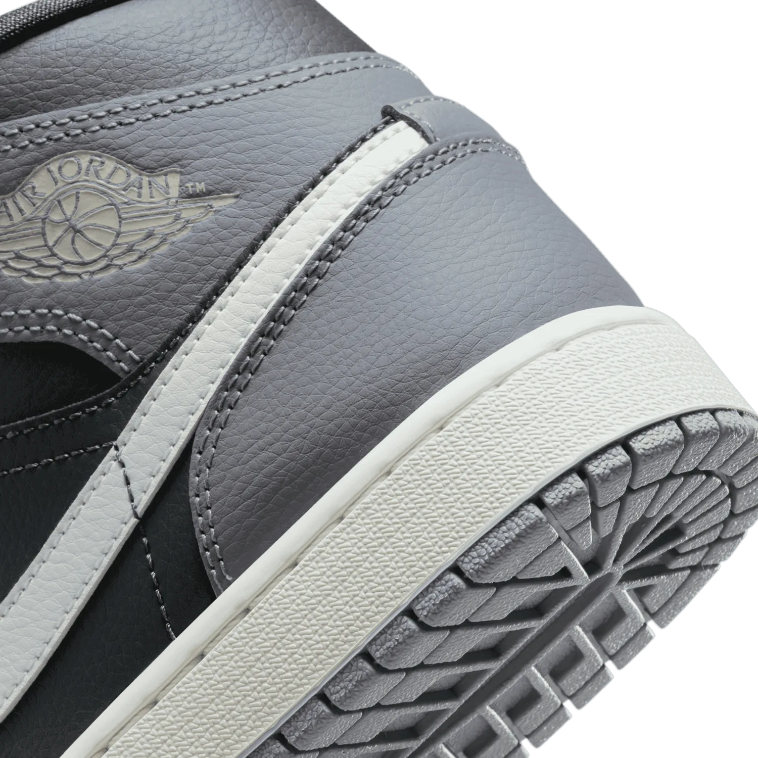 Air Jordan 1 Mid Cement Grey Anthracite (W) image 7