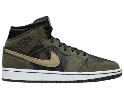 Jordan 1 Mid Military Olive (W)