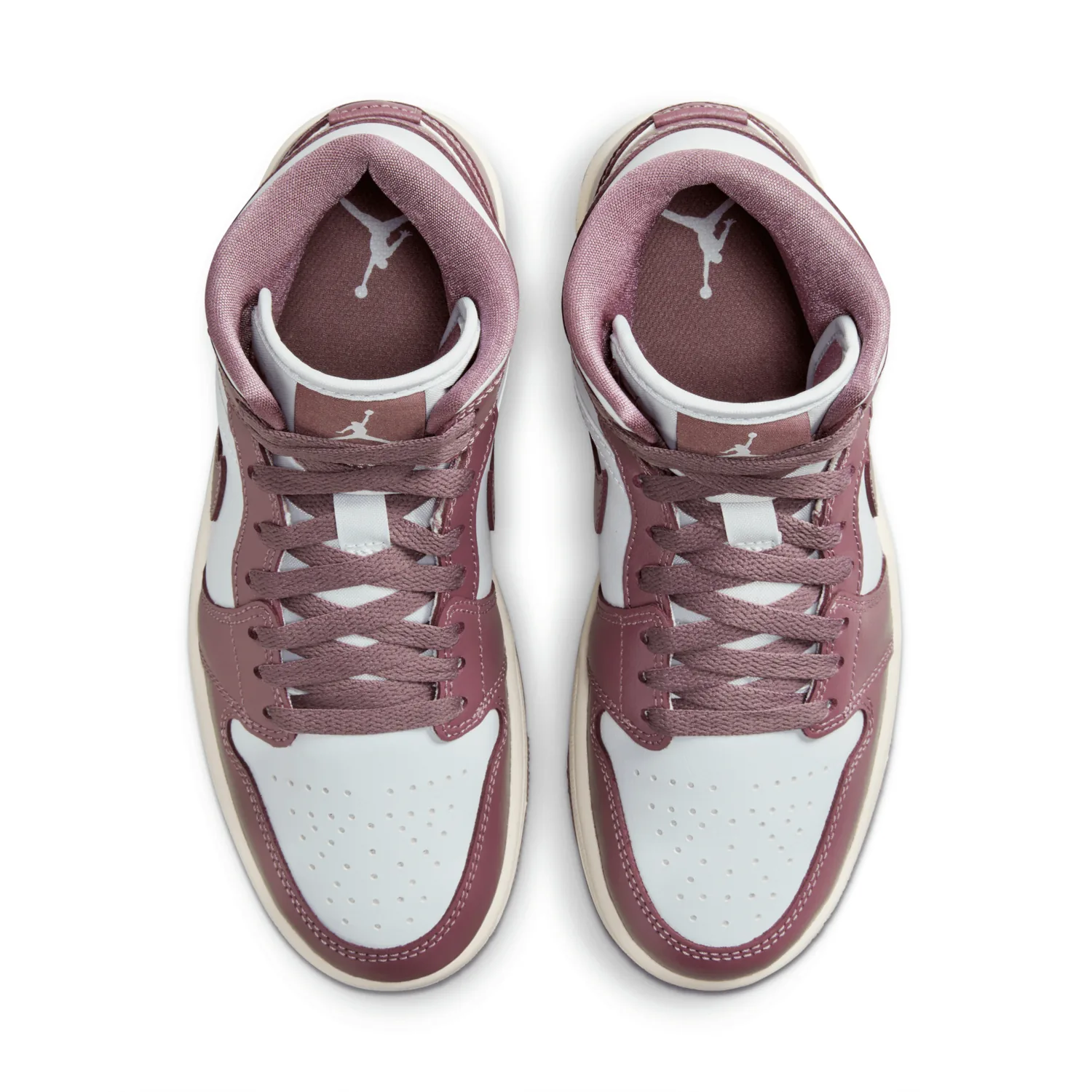 Air Jordan 1 Mid Pure Platinum Sky J Mauve (W) image 4