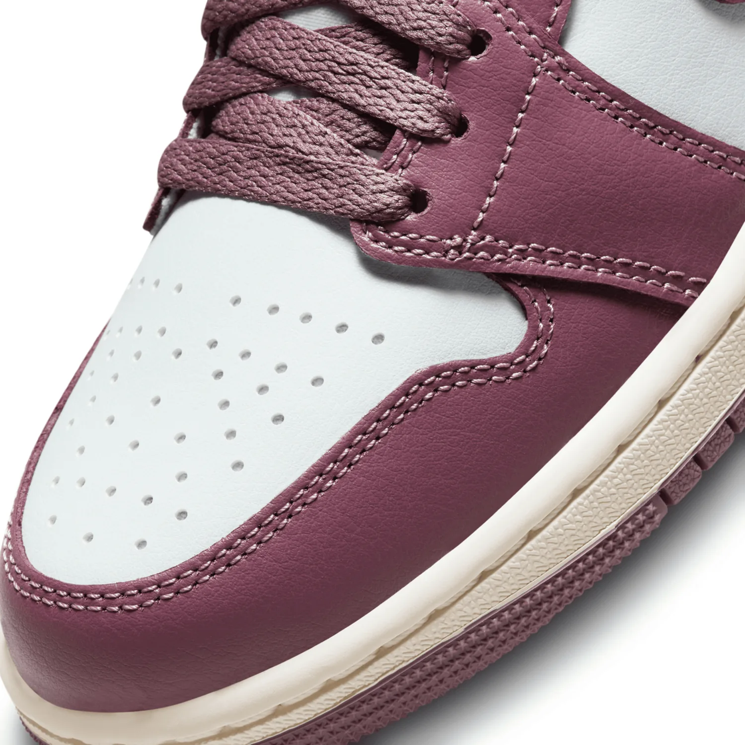 Air Jordan 1 Mid Pure Platinum Sky J Mauve (W) image 7