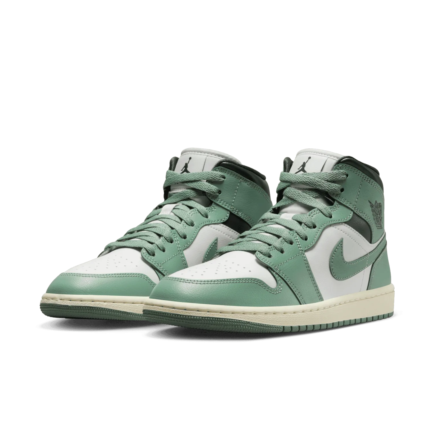 Air Jordan 1 Mid Jade Smoke (W) image 3