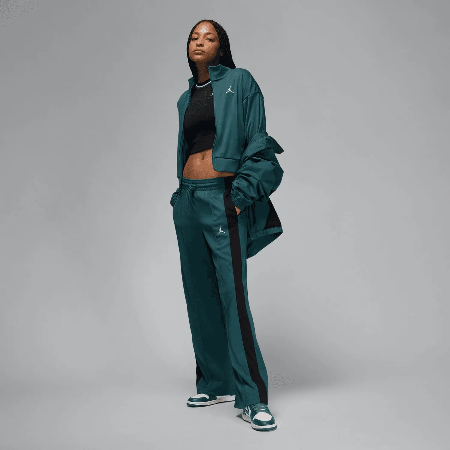 Air Jordan 1 Mid Oxidised Green (W) image 7