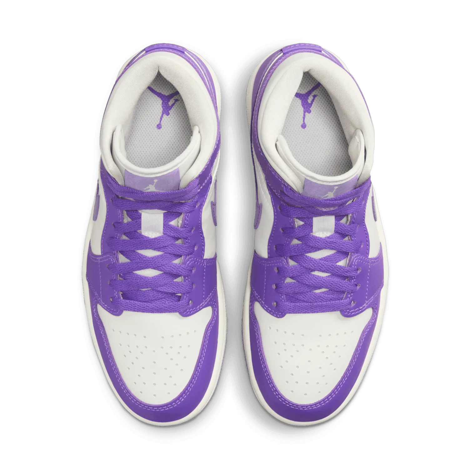 Air Jordan 1 Mid Action Grape Sky J Light Purple (W) image 3