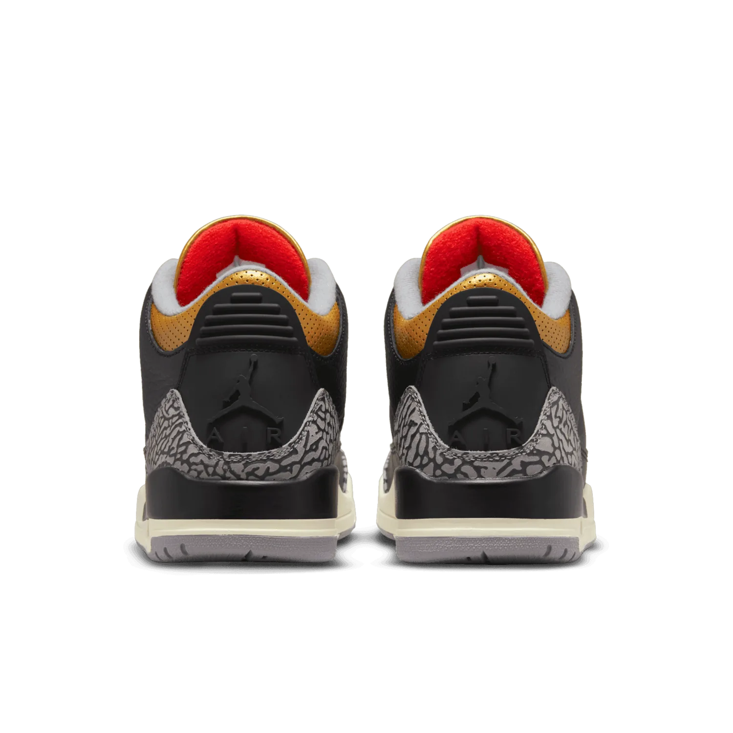 Air Jordan 3 Retro Black Cement Gold (W) image 2