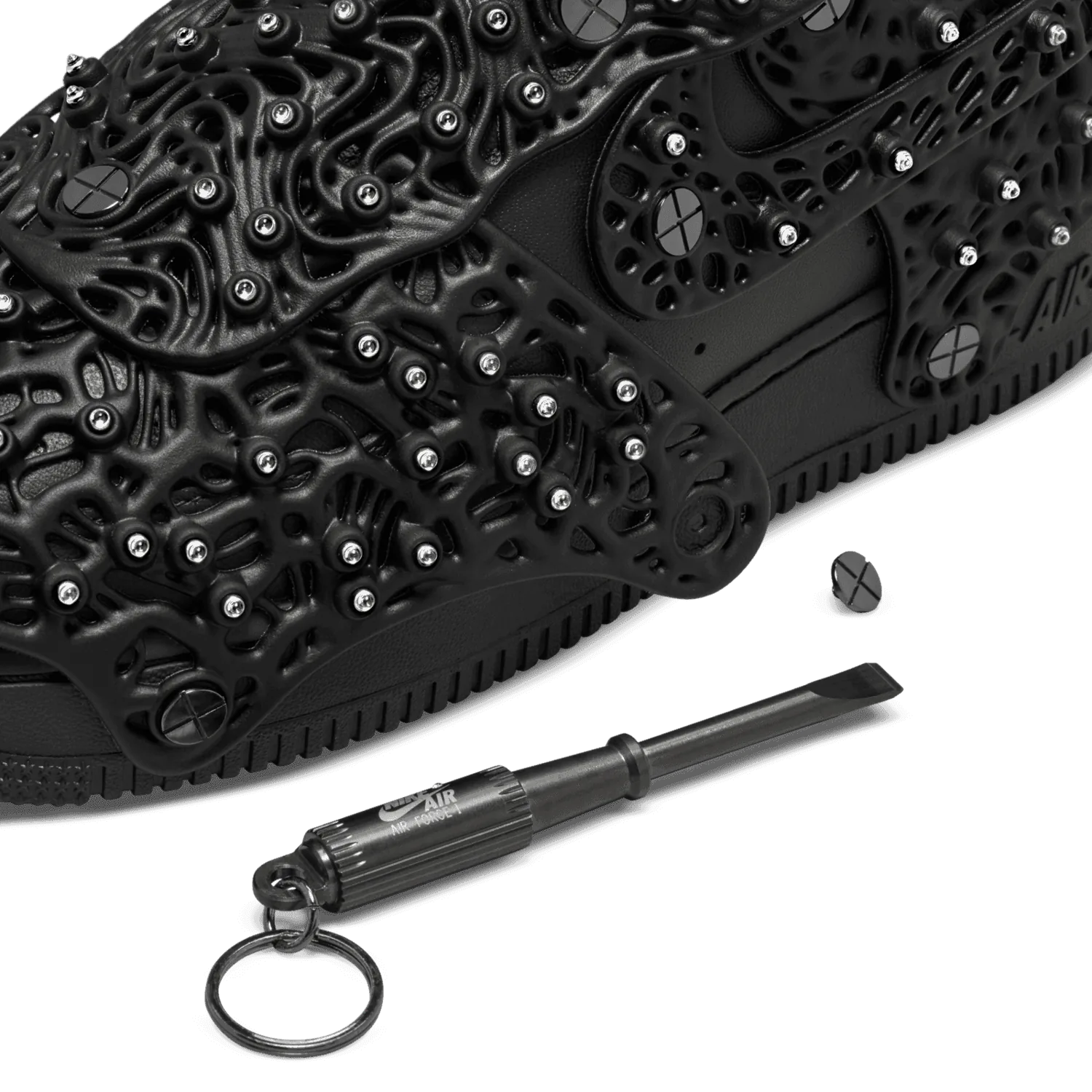 Nike Air Force 1 Low Swarovski Black (W) image 7