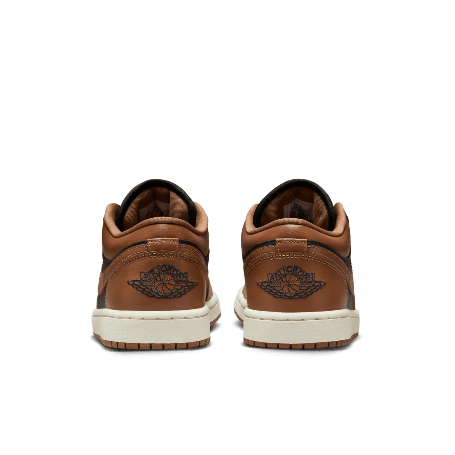 Air Jordan 1 Low Black Archaeo Brown (W) image 4
