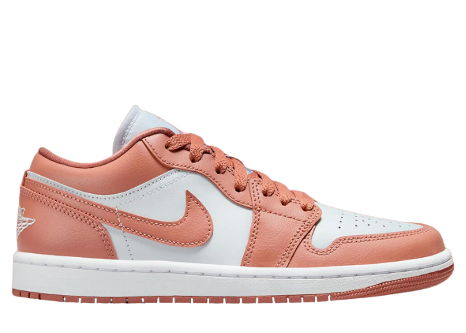 Air Jordan 1 Low Pure Platinum Sky J Orange (W)