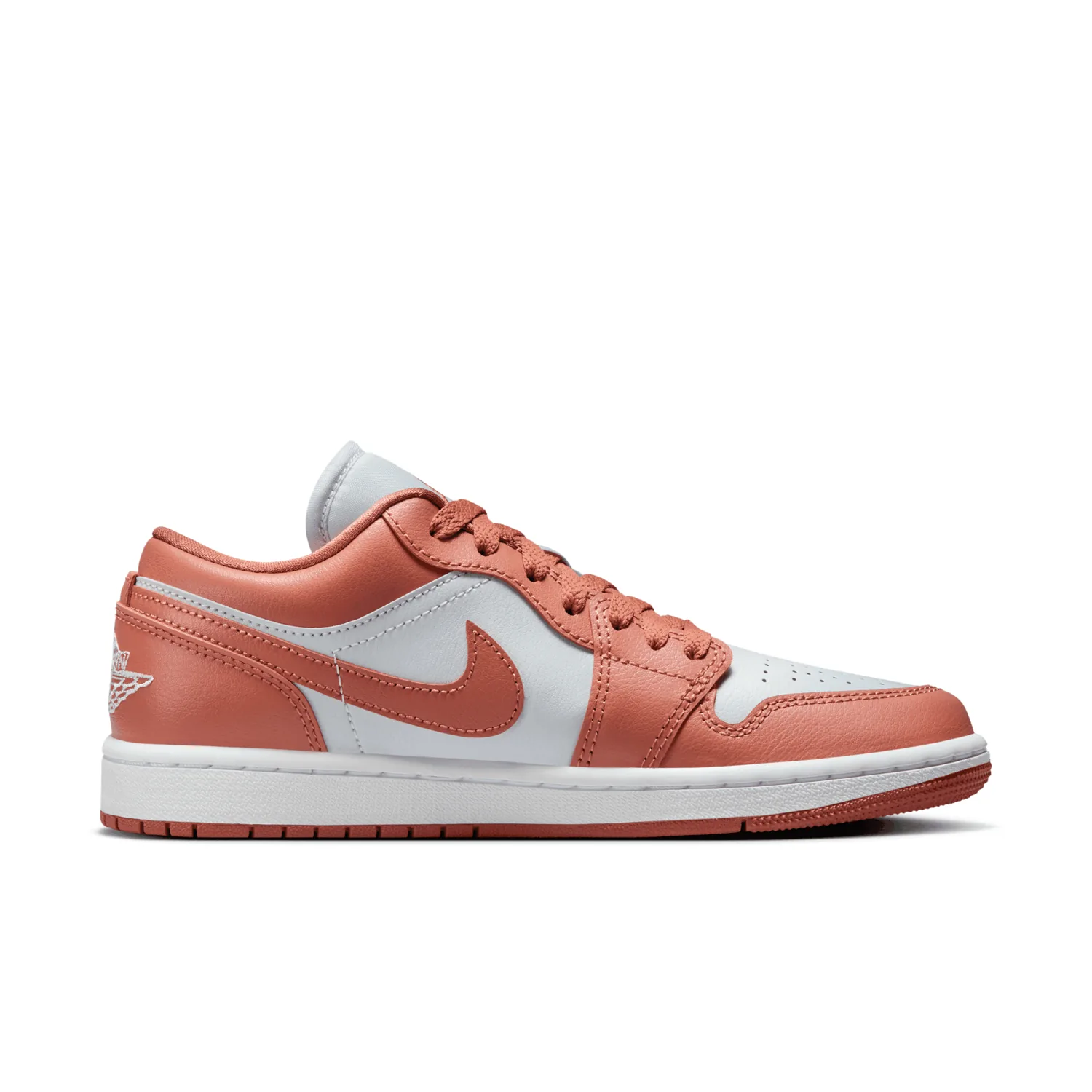 Air Jordan 1 Low Pure Platinum Sky J Orange (W) image 3