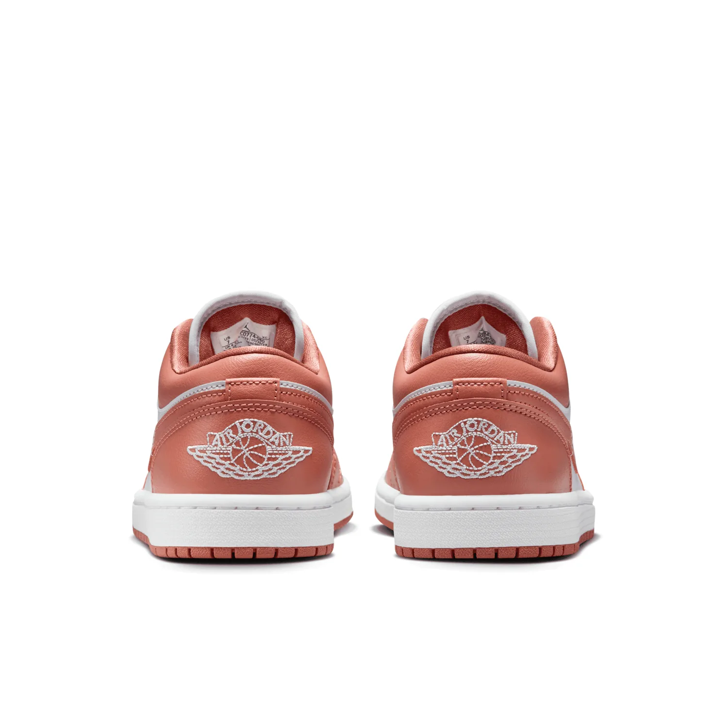 Air Jordan 1 Low Pure Platinum Sky J Orange (W) image 6