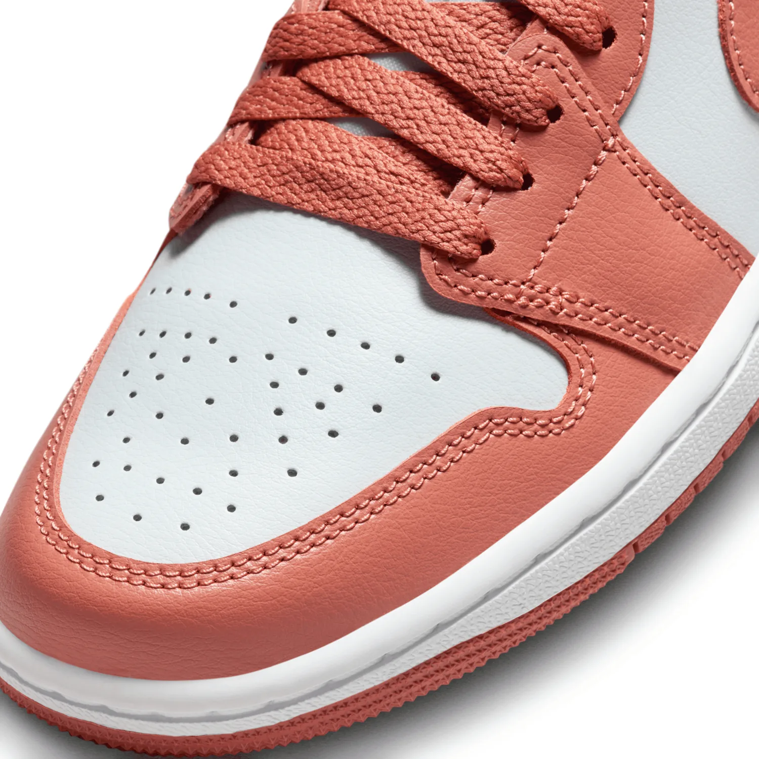 Air Jordan 1 Low Pure Platinum Sky J Orange (W) image 7