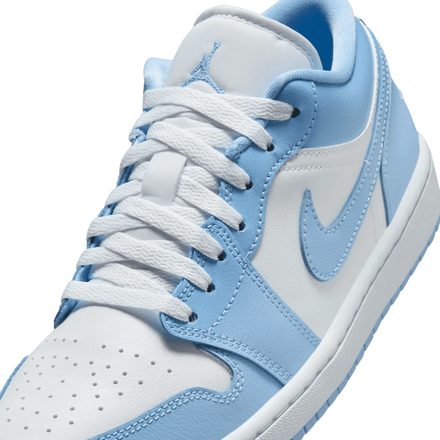 Air Jordan 1 Low White Aluminum (W) image 5