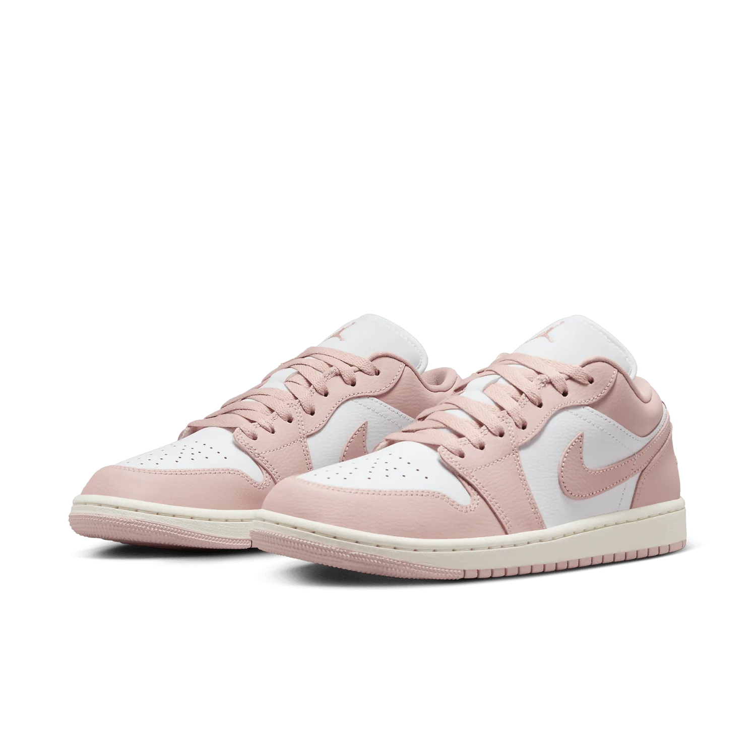 Air Jordan 1 Low White Pink Oxford (W) image 4