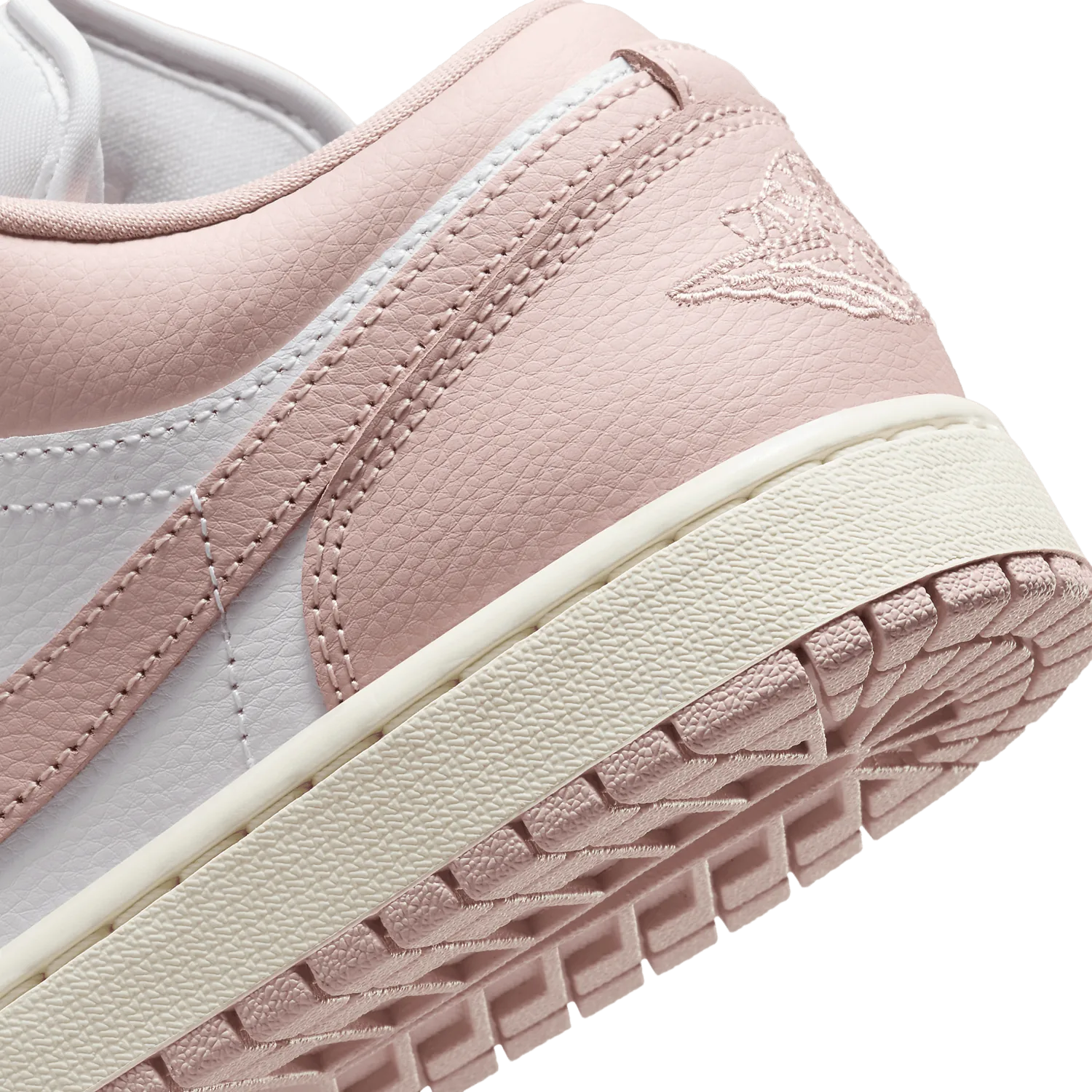 Air Jordan 1 Low White Pink Oxford (W) image 7