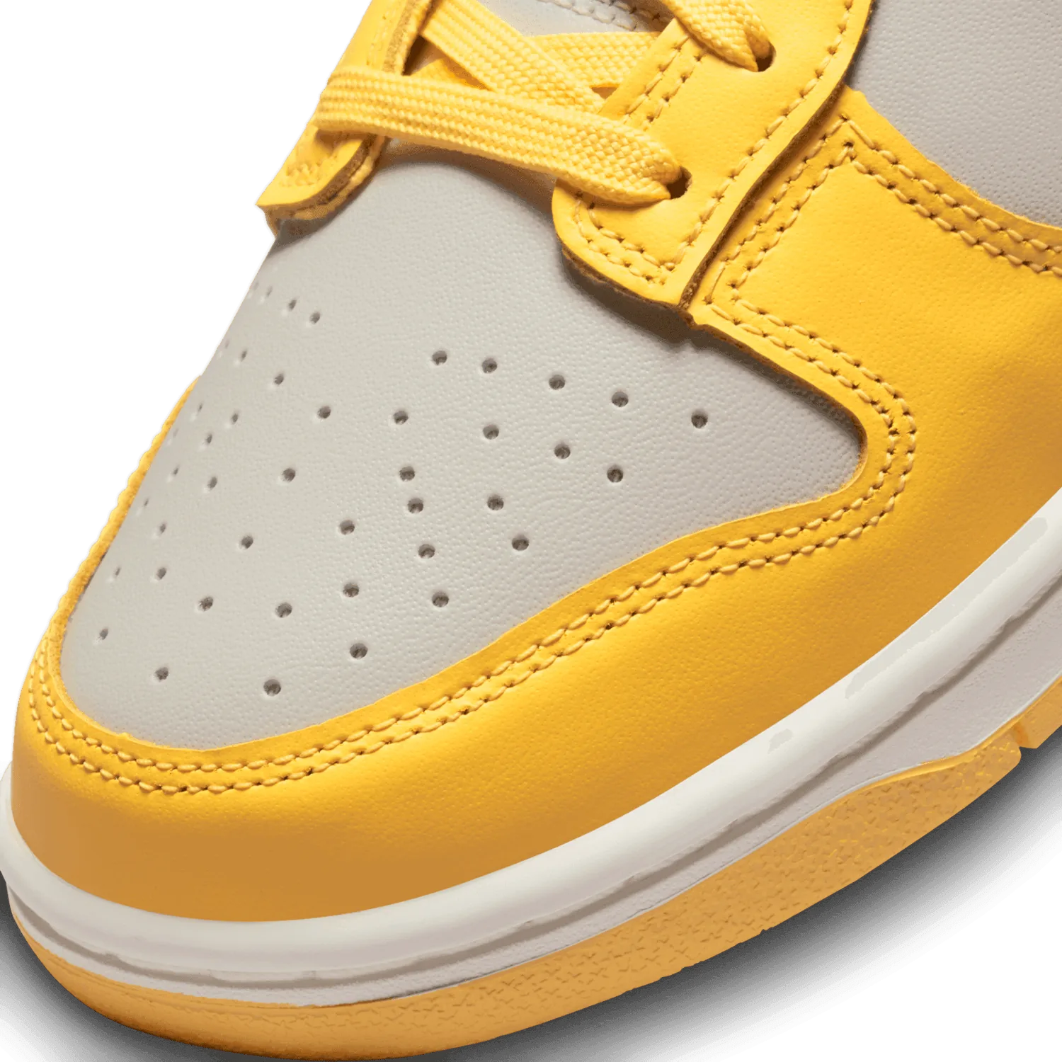 Nike Dunk Low Light Bone Citron Pulse (W) image 6